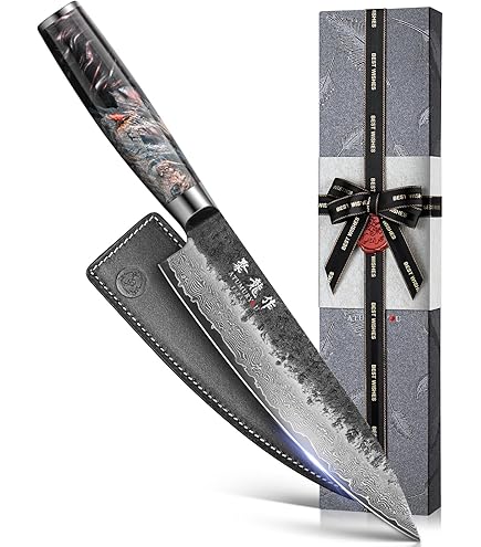 Amazon.com: Kiya New Edelweiss No.180 Gyuto 18cm: Home & Kitchen